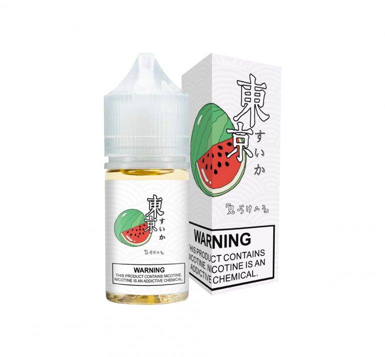 Tokyo Iced Watermelon Salt 30ml E Liquid De Vapours Area