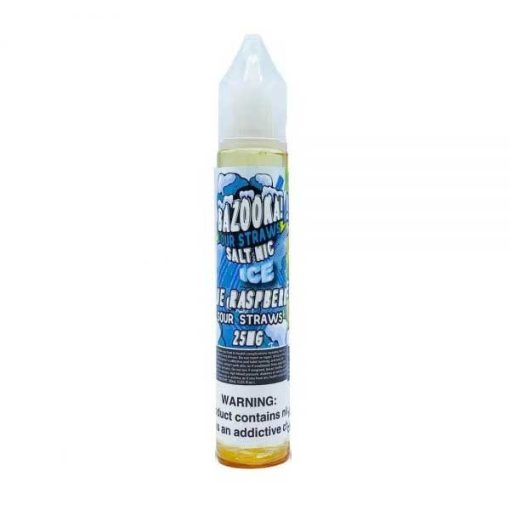 BAZOOKA SALT BLUE RASPBERRY SOUR ICE 30ML 25MG 50MG