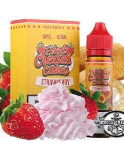 STRAWBERRY FRIED CREAM CAKES BY LIQUID EFX VAPE 60ML 3MG