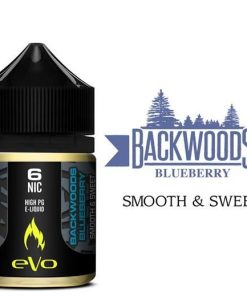 eVo BACKWOODS BLUEBERRY ELIQUID 60ML 3MG