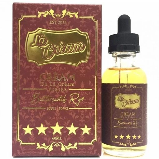 DE LA CREAM SERIES BUTTERSCOTCH RYL 60ML 3MG