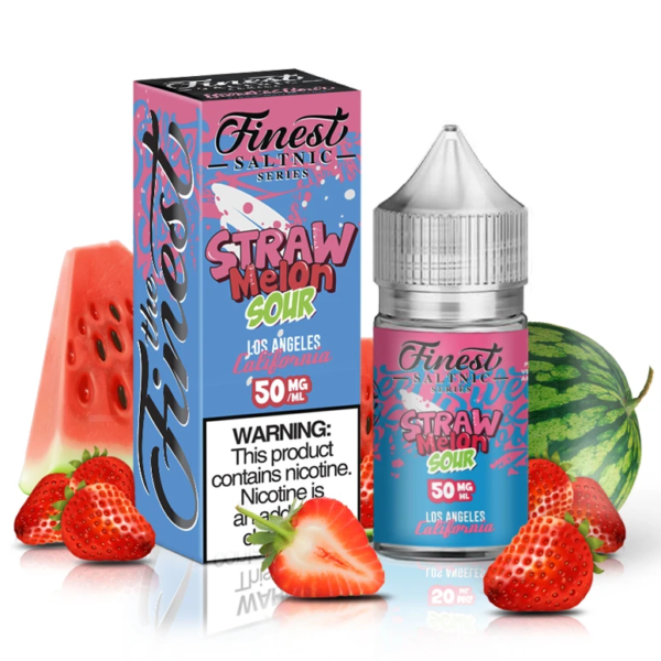 STRAWMELON SOUR BELTS THE FINEST SALTNIC SERIES 30ML 50MG