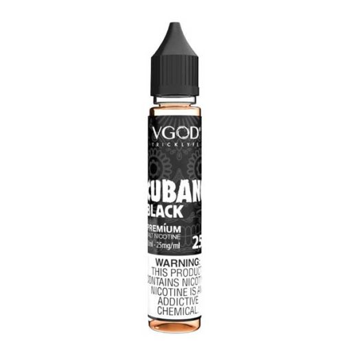 VGOD SALTNIC CUBANO BLACK 30ML 25MG 50 MG