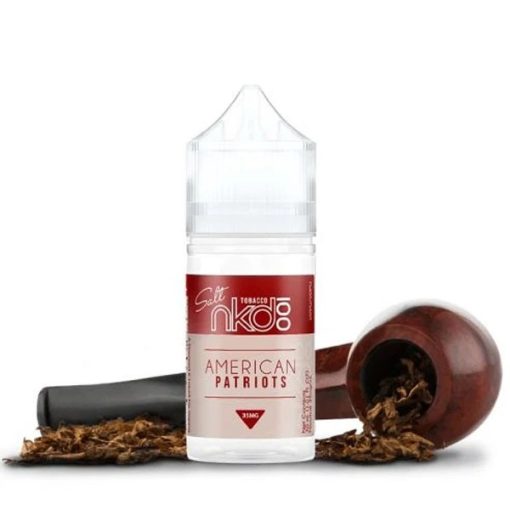 AMERICAN PATRIOTS NKD 100 SALT E-LIQUID 30ML 35MG 3