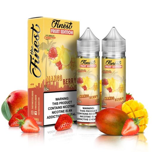 MANGO BERRY ICE FRUIT EDITION THE FINEST E-LIQUID 60ML 3MG