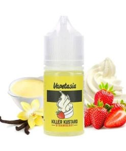 KILLER KUSTARD STRAWBERRY VAPETASIA SALTS 30ML 24MG 3