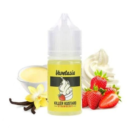 KILLER KUSTARD STRAWBERRY VAPETASIA SALTS 30ML 24MG 3