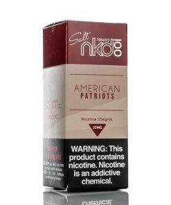 AMERICAN PATRIOTS NKD 100 SALT E-LIQUID 30ML 35MG