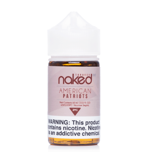 NAKED 100 TOBACCO AMERICAN PATRIOTS 60ML 12MG 2