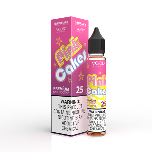 VGOD SALTNIC PINK CAKES 30ML 50MG 25 MG