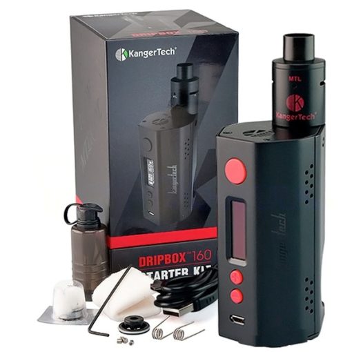 KANGER DRIPBOX 160W TC SQUONK STARTER KIT 3