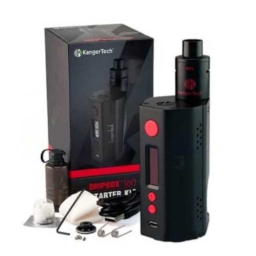 KANGER DRIPBOX 160W TC SQUONK STARTER KIT 2