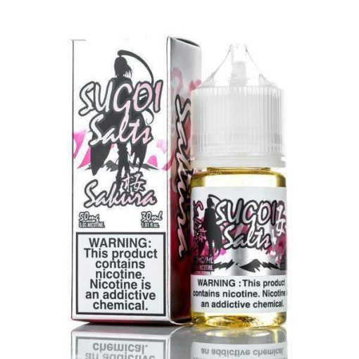 SUGOI NIC SALT BY SUGOI VAPOR SAKURA 30ML 35MG