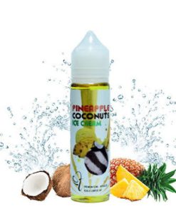 PINEAPPLE COCONUTS ICE CREAM BY LORD OF FLAVA 50ML ELIQUID 3MG