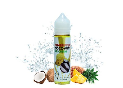 PINEAPPLE COCONUTS ICE CREAM BY LORD OF FLAVA 50ML ELIQUID 3MG