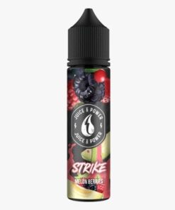 STRIKE MELON BERRIES ELIQUID BY JUICE N POWER FRUITS 60ML 3MG 2