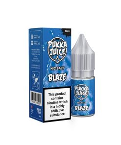 BLAZE NIC SALT ELIQUID BY PUKKA JUICE 10ML 20MG