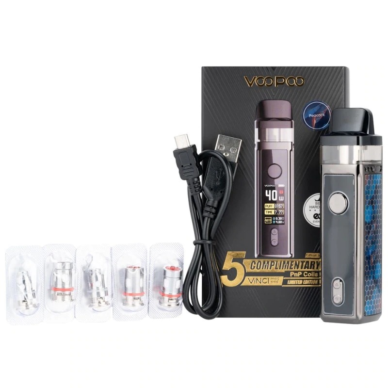 VOOPOO VINCI 40W POD KIT LIMITED EDITION WITH 5 COILS 3