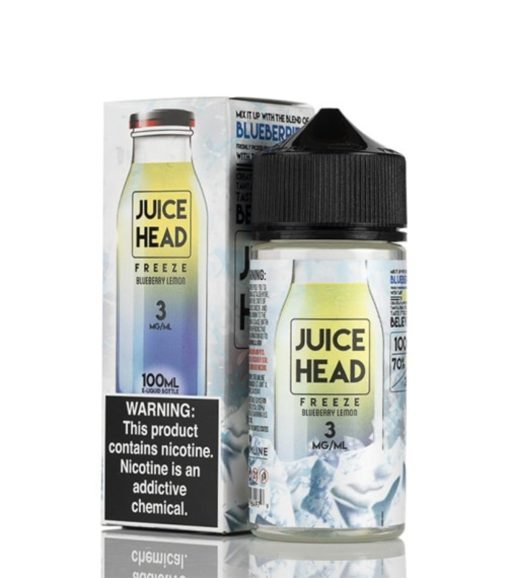 BLUEBERRY LEMON JUICE HEAD EXTRA FREEZE 100ML 3MG 6MG 4