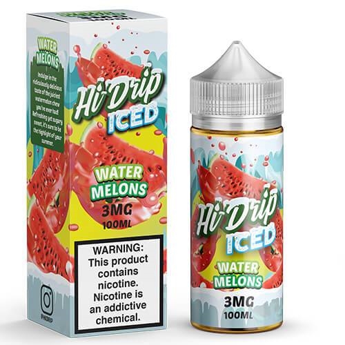 WATER MELONS ICED BY HI DRIP ELIQUID 100ML 3MG