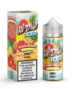 HI DRIP BLOOD ORANGE PINEAPPLE ICED 100ML 0 MG 3 MG