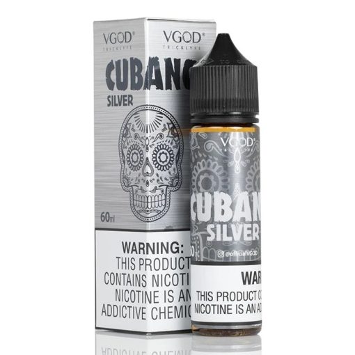 CUBANO SILVER VGOD ELIQUID 60ML 6MG