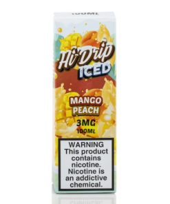 ICED MANGO PEACH HI DRIP ELIQUIDS 100ML 3MG 6MG