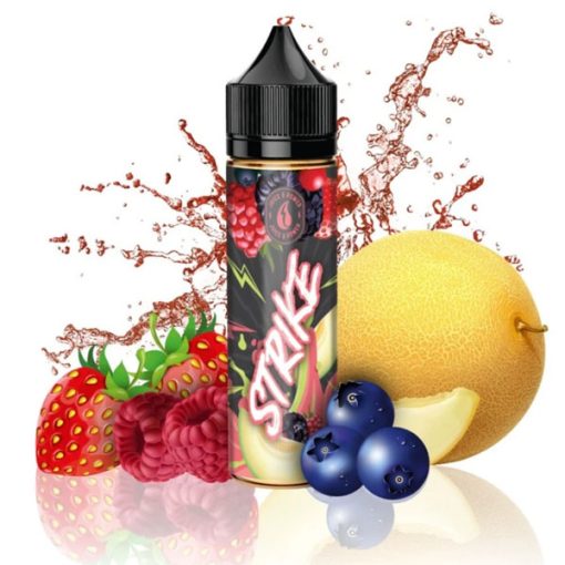 STRIKE MELON BERRIES ELIQUID BY JUICE N POWER FRUITS 60ML 3MG