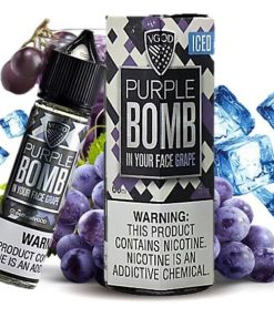 ICED PURPLE BOMB VGOD ELIQUID 60ML 3MG 6MG 12MG 18MG