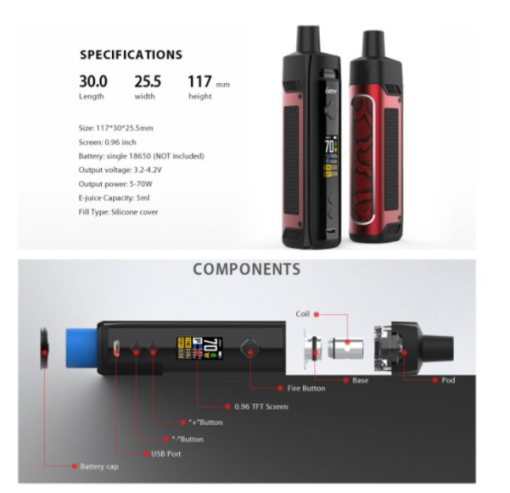 IJOY JUPITER 70W POD KIT 14