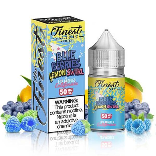 BLUEBERRIES LEMON SWIRL THE FINEST SALTNIC 30ML 30MG
