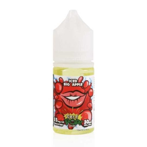 POP VAPORS SALT BIG APPLE ICED 30ML 35MG