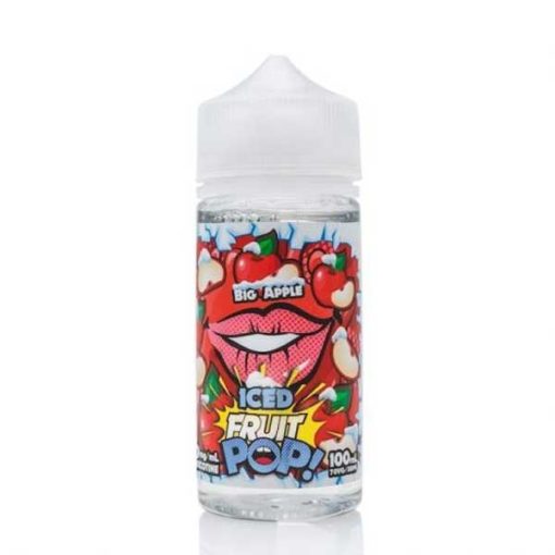 POP VAPORS BIG APPLE ICED 100ML 3MG