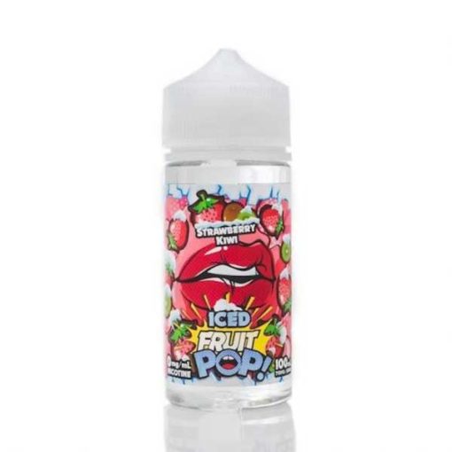 POP VAPORS STRAWBERRY KIWI ICE 100ML 3MG