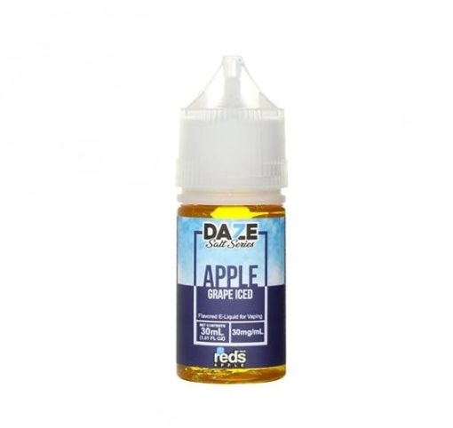 ICED GRAPE REDS APPLE EJUICE 7 DAZE SALT 30ML 30MG 50MG