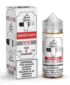 SHORTCAKES BY A FINAL COURSE EJUICE 100ML 3MG