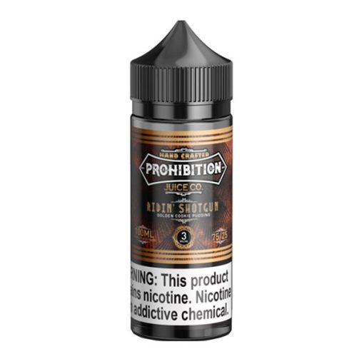 PROHIBITION JUICE CO. RIDIN’ SHOTGUN 100ML 3MG 6MG 2