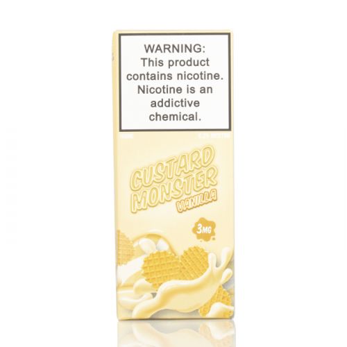 VANILLA CUSTARD CUSTARD MONSTER JAM MONSTER LIQUIDS 100ML 3MG