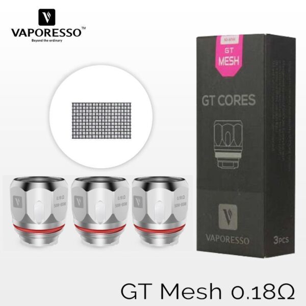VAPORESSO GT MESH COIL 0.18 OHM 2