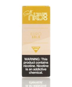 EURO GOLD NKD 100 SALT ELIQUID 30ML 2