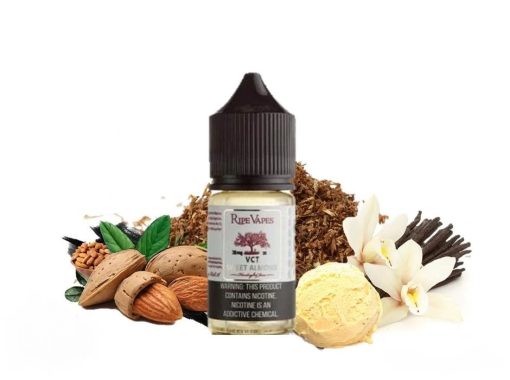 VCT SWEET ALMOND BY RIPE VAPES 30ML SALTNIC 30MG 2