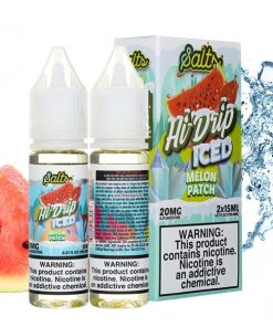 ICED MELON PATCH HI DRIP SALTS 2 X 15ML 30ML 2