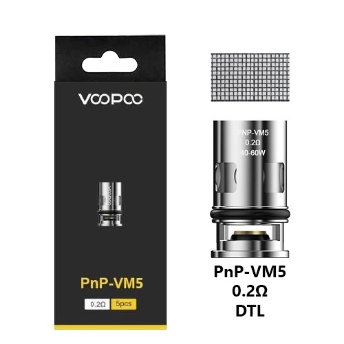 VOOPOO PNP VM5 0.2OHM REPLACEMENT COILS 2
