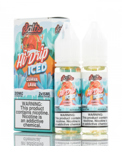 ICED GUAVA LAVA HI DRIP SALTS 30ML