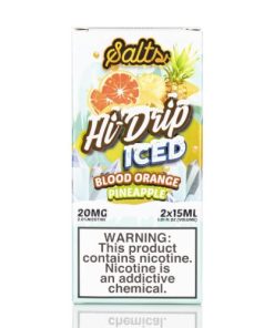 HI DRIP ISLAND ORANGE ICED SALTS 2 X 15ML 30ML 2