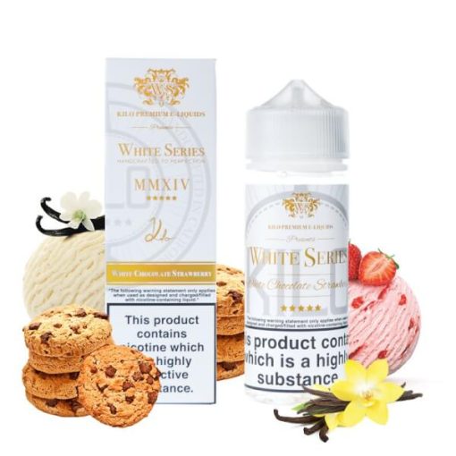 WHITE CHOCOLATE STRAWBERRY KILO WHITE SERIES 100ML 3MG 2