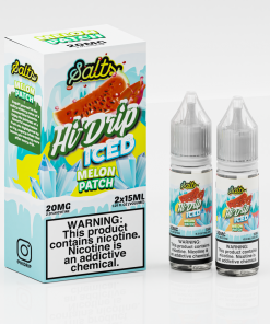 ICED MELON PATCH HI DRIP SALTS 2 X 15ML 30ML