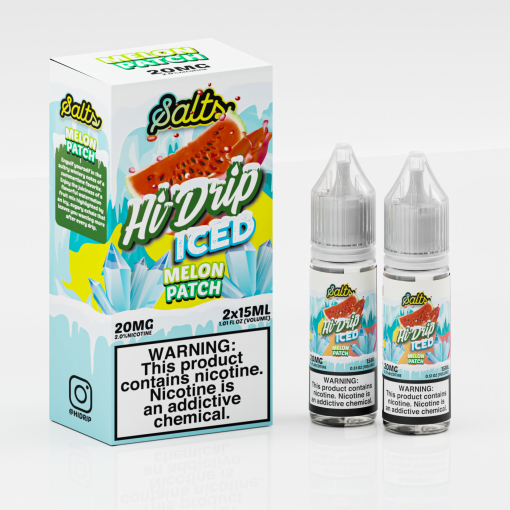 ICED MELON PATCH HI DRIP SALTS 2 X 15ML 30ML