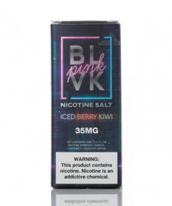 ICED BERRY KIWI SALT BLVK PINK SERIES BLVK UNICORN 30ML 3