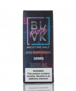 ICED BERRY PEACH SALT BLVK PINK SERIES BLVK UNICORN 30ML 3